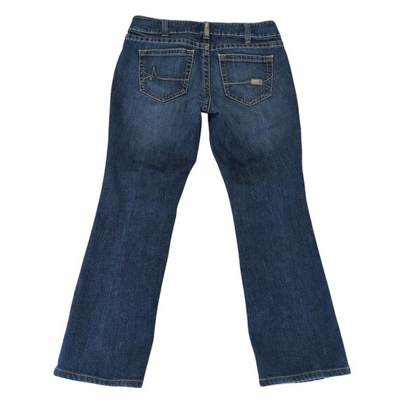 Ariat FR Work Cat2 Mid-rise Boot Cut Jeans Womens 29S 10016176 Flame Resistant - Picture 2 of 9